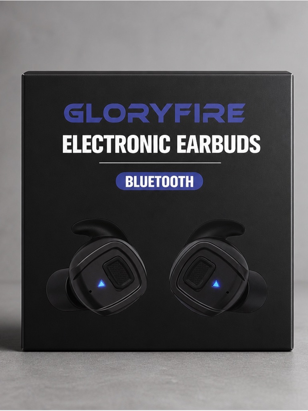 Black Bluetooth Earbuds - True Wireless Comfort